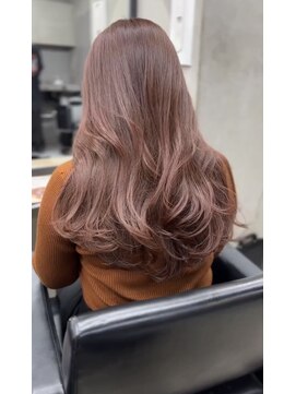 エース (ACE) ACE 横浜　ピンクブラウン×外国人風巻き