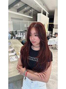 レノ 直江店(RENO) 顔まわりレイヤー/reno/金沢美容院