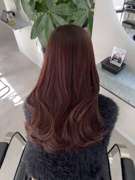 グリッターエッセンシャル(Gritter essential) ブリーチなしレッドブラウンカラー