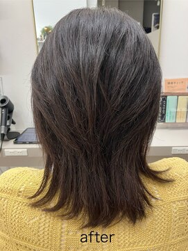 アルビス(arbis) 白髪ぼかし/ショート/ショートカット/ショートボブ/縮毛矯正