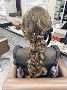 セットサロン ベル(Belle) ツイン編み下ろし