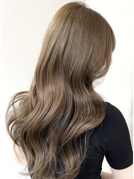 サロウィン 広島(SALOWIN) 韓国ペールベージュくすみベージュメルティカラーマロンベージュ