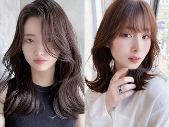 ランソ 新宿(RUNSO)の写真/顔周りのカットも再現性の高い仕上がり☆一人ひとりの骨格やスタイルに合わせたご提案！[髪質改善/韓国]