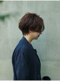 ストデジ/楽に決まるニュアンスパーマショート/前田