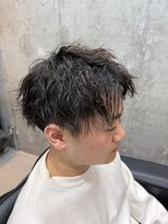 デフカッヅ 北千住(DEF CUTZ) 縦落ちツイスパ