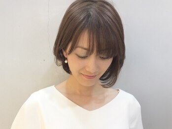 ノノ(nono)の写真/ぺたんこ/パサつき/クセ、どんな髪質もコントロール。さらに白髪ぼかしハイライトで大人可愛いをデザイン♪