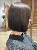 丸みボブ/ぱっつんボブ/ナチュラルボブ/艶カラー/伏見/名駅