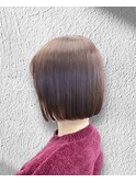 パッツン感のあるボブ/20代30代