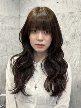 ナンバー アンフィール 渋谷(N° anfeel) ナチュラルブラウン×流行りウェーブ