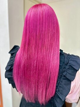 エターナルバイマティーナ(Eternal by MATINA) 【ロング×蛍光ピンク】池袋美容室