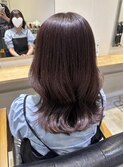 小辻 韓国風ヘア☆くびれヘア×ラベンダーグレージュ