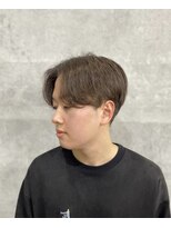 ソイクフ 四条大宮店(SOY-KUFU)&nbsp;20代30代40代似合わせサーフカールフェザーパーマブルーブラック