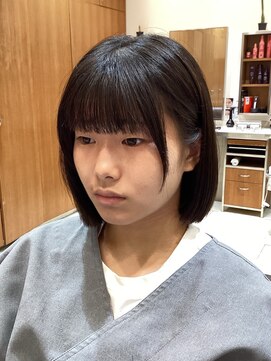 ピークアブー アヴェダ アトレ恵比寿(PEEK-A-BOO AVEDA) ワンレングスボブ