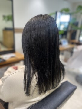 ケンジ 南林間(KENJE) 髪質改善×赤み抑えたカラー