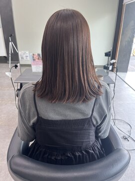 ガルボヘアー 桟橋店(garbo hair) ボブ　アッシュグレージュ　秋カラー　トリートメント