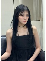 クレム 博多駅店(ChLem) 顔まわりレイヤー 艶カラー 暗髪 韓国風 髪質改善 福岡美容室