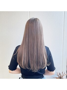 ヘアサロン ガリカ 表参道(hair salon Gallica) 大人気ミルクティーベージュ×艶髪ストレート