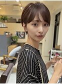 立体感ショート/丸顔/面長/前髪あり/前髪なし/20 代/30代/40代