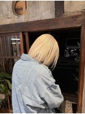 ブロンドボブ