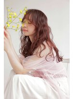 メルカ 天王寺(melca.) レイヤーカット/顔まわりカット/ロングヘア/ロングレイヤー