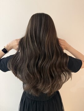 リリット(ReLit) 小顔黒髪クラゲヘアーオリーブグレーココアベージュバーガンディ