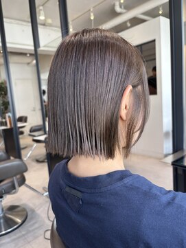 クラップス 弘明寺店(CLAPS) 切りっぱなし×グレージュカラー