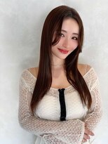 シオヘアーセカンド 西新2号店(Sio.hair 2nd)&nbsp;カラー+バイカルテトリートメントがつくる極艶ロング