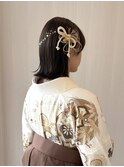 卒業式　ヘアセット＆袴着付　［所沢］