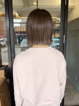 ヘア プロデュース キュオン(hair produce CUEON.) 切りっぱなしbob