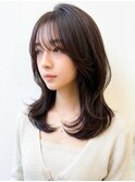 髪質改善◎前髪カット×小顔レイヤー/20代30代トレンドヘア