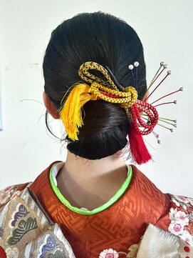カインド 南青山(hair&make up KIND) タイトシニヨン