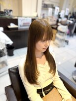 スティラ スムース 高田馬場(Stilla smooth)&nbsp;ブリーチなしダブルカラーヘーゼルベージュ