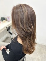 ジゼルヘアガーデン 佐沼店(Giselle.hairgarden)&nbsp;セミロングヘア