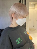 エリマ 武蔵小杉(elima)&nbsp;ダメージレスなブリーチカラーで作るミルクティーベージュカラー