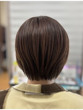 ラポールヘア イオン時津店 【 手ぐしでキマるショートの縮毛矯正 】