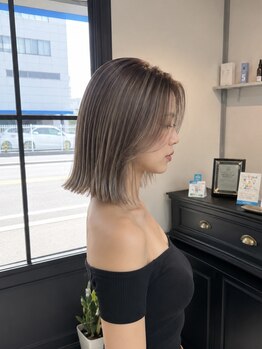 シュエット(CHOUETTE)の写真/カラーがより際立つ似合わせカットが◎≪CHOUETTE≫だからできる大人カワイイスタイル*志免/南里