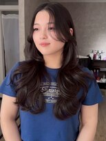 エトワ 中央店(etoi)&nbsp;大分韓国かき上げレイヤーカット大人レイヤー顔まわりレイヤー