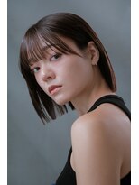 ヘアラウンジ アンリオ(hair lounge an rio)&nbsp;ツヤ感ストレートボブ