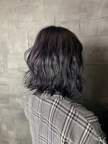 ヘアサロンエムフィス 池袋東口(HAIR SALON M Fe's)&nbsp;濃いめのラベンダーグレー