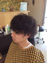 カットイン スロータイムズ(cut inn slow times)&nbsp;ツーブロックのスパイラルパーマ