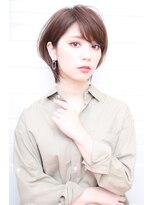 オーシャン(Ocean)&nbsp;[OCEAN Hair&Life]簡単スタイリング☆耳かけ☆ひし形ショート☆