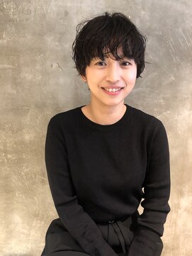 ハマモト ラフさのあるパーマショート