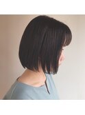 治りの良いミニマムボブ