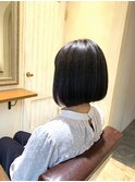 インナーカラーピンクボブ