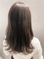 ジーナ 福岡天神(Zina)&nbsp;小顔セミウェットウェーブピンクベージュハイライトカラー