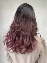 リラシー ヘアーアンドビューティー 龍ケ崎店(RELASY hair&beauty) ガーリーピンクグラデーションカラー【イルミナカラー】