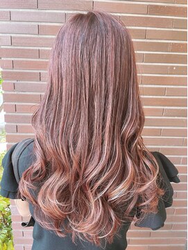 アリュー(allu) *ハイライト*ピンク*