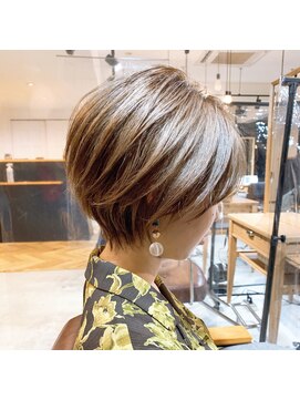 サードバイローラン(THiRD by ROULAND) 【THiRD 浅野】テラコッタカラーショート