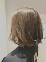 ヘアブランコブランコ 横浜(hair blanco_blanco)&nbsp;ボブウルフ/くびれヘア/グレージュカラー/ココアベージュ/横浜駅