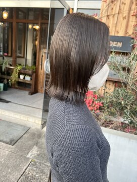 へアサロンアンドカフェガーデン(hair salon&cafe GARDEN) 透明感カラー/グレーカラー/グレージュ/暗髪